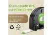 Immagine di Nastro per etichettatrici Dymo LetraTag plastica 12 mm x 4 m nero/bianco S0721660