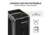 Immagine di Distruggidocumenti uso frequente FELLOWES Powershred 225Ci P-4 60 L taglio a frammento 4x38 mm - 462