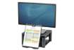 Immagine di Supporto FELLOWES Premium Plus per monitor plastica riciclata grafite 34,3x33,3x6,4-16,5 cm - 916950