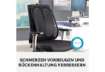 Immagine di Supporto FELLOWES Office Suites™ per schiena tessuto in rete nero 50x45x16 cm 9191301