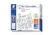 Immagine di Astuccio 12 mine sottili HB Staedtler Mars Micro Carbon 250 0,9 mm - 250 09-HB