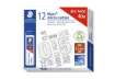 Immagine di Astuccio 40 mine sottili HB Staedtler Mars Micro Carbon 255 0,5 mm - 255 05-HB
