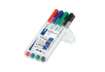 Immagine di Marcatori per lavagne bianche Staedtler Lumocolor whiteboard compact 341 assortiti  astuccio da 4 pe