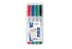 Immagine di Marcatori per lavagne bianche Staedtler Lumocolor whiteboard compact 341 assortiti  astuccio da 4 pe