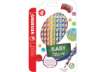 Immagine di Matite colorate Stabilo EASYcolors per destrorsi assortiti astuccio da 12 - 332/12