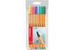 Immagine di Fineliner Stabilo Point 88 0,4 mm assortiti in colori pastello astuccio da 8 - 88/8-01