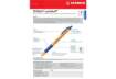 Immagine di Penna a sfera a scatto Stabilo Pointball  0,5 mm blu 6030/41