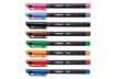 Immagine di Penne Stabilo OHPen universal Superfine (S) 0,4 mm assortiti astuccio da 8 - 841/8