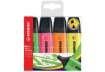 Immagine di Evidenziatori Stabilo Boss Original 2-5 mm assortiti astuccio da 4 - 70/4