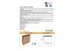Immagine di Cartelle sospese laterali per armadi CARTESIO ECO 33 cm fondo U 3 cm avana Conf. 25 pezzi - 114 F BE