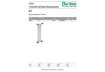 Immagine di Base per leggio murale T-Technic Tarifold® ampliamento grigio B214000