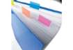 Immagine di Segnapagina removibili Post-it® Index Medium con dispenser blu brillante 50 segnapagina - 680-23