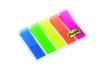 Immagine di Segnapagina removibili Post-it® Index Mini full color con dispenser fluo assortiti  conf. da 100 - 6