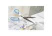 Immagine di Forbici professionali Scotch® Titanium asimmetrica assortiti 20 cm 1458T-MIX