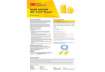 Immagine di Inserti auricolari 3M affusolati E-A-R™ Classic giallo conf. da 200 paia - PB-01-000