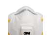 Immagine di Maschera facciale monouso Moulded 3M serie 8000 Classic con valvola FFP1 Conf. 10 pezzi - 8812