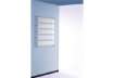 Immagine di Targa a parete 60x15 cm TECNOSTYL in alluminio silver/trasparente TP002BS