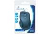 Immagine di Mouse ottico Media Range 5 pulsanti con cavo 2400 dpi nero/grigio USB 2.0 MROS202