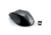 Immagine di Mouse ottico Media Range 5 pulsanti, serie highline, wireless 1600 dpi carbonio/nero - MROS207