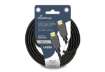 Immagine di Cavo di collegamento Media Range HDMI ad alta velocità con Ethernet contatti dorati 18 Gbit/s 3 mt-