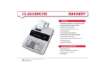 Immagine di Calcolatrice scrivente Sharp CS-2635RHGY Velocità di stampa: 4,3 linee / secondo grigio - SH-CS2635R