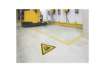 Immagine di Pittogramma da pavimento ''Attenzione passaggio carrelli'' DURABLE giallo Ø 430 mm - 173404
