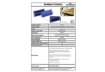 Immagine di Tasche per identificazione Durable con bande magnetiche blu f.to esterno mm. 130x53- inserto 100x38m