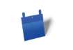 Immagine di Tasche per identificazione Durable con fascette di aggancio blu f.to esterno mm 223x380- inserto A5