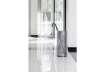 Immagine di Portaombrelli DURABLE acciaio verniciato argento metallizzato capacità 28,5 lt - Ø 26 cm - h 62 cm -