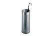 Immagine di Portaombrelli DURABLE acciaio verniciato argento metallizzato capacità 28,5 lt - Ø 26 cm - h 62 cm -