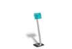 Immagine di Espositore da terra DURABLE CRYSTAL SIGN STAND A4 argento metallizzato - 481823