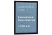 Immagine di Cornici con pannello magnetico DURABLE DURAFRAME® A4 nero 236x323mm conf. 2 - 487201
