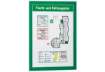 Immagine di Cornici con pannello magnetico DURABLE DURAFRAME® A4 verde 236x323mm conf. 2 - 487205