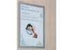 Immagine di Cornici con pannello magnetico DURABLE DURAFRAME® A4 argento 236x323mm conf. 2 - 487223