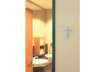 Immagine di Pittogramma adesivo DURABLE 90 x 120 mm acciaio inossidabile spazzolato argento metallizzato WC donn