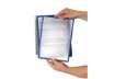 Immagine di Leggio da parete DURABLE VARIO® WALL 5 pannelli A4 metallo/polipropilene blu 555107