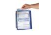 Immagine di Leggio da parete DURABLE VARIO® WALL 5 pannelli A4 metallo/polipropilene blu 555107