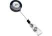 Immagine di Accessori per portanomi e portabadge DURABLE chiocciole YO-YO rotonda in plastica  conf. 10 - 815258