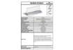 Immagine di Portanomi da tavolo DURABLE DELUXE argento/trasparente inserto 61x210mm conf. 2 - 820219