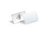 Immagine di Portanomi DURABLE CLICK FOLD CON COMBI CLIP trasparente inserto 54x90 mm - PPL al 70% riciclato - co