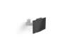 Immagine di Porta tablet da muro DURABLE con braccio estensibile argento metallizzato 9,5x22,5x17cm - 893423