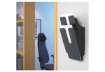 Immagine di Espositore da parete DURABLE FLEXIPLUS 2 comparti A4 polistirolo nero - 24,7x10x36 cm - 1709008060