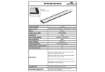 Immagine di Porta etichette magnetici DURABLE C-PROFILE 40 antracite Lunghezza 200 mm x h 40 mm  conf. 5 - 17125