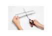 Immagine di Porta etichette magnetici DURABLE C-PROFILE 40 antracite Lunghezza 200 mm x h 40 mm  conf. 5 - 17125