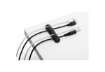 Immagine di Clip fermacavi adesiva DURABLE CAVOLINE CLIP 4 grafite per 4 cavi conf. da 2 - 504037