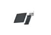 Immagine di Porta tablet da muro DURABLE con braccio ad angolazione variabile argento metallizzato 8,5x5x18cm -