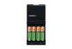 Immagine di Caricabatterie Duracell Charger CEF 14 (4 ore) con 2 AA+2AAA Value DU101