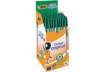 Immagine di Penna a sfera BIC Cristal M punta 1 mm verde Conf. 50 pezzi - 8373629