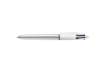 Immagine di Penne a sfera a scatto BIC 4 Colours Shine fusto Silver M 1 mm assortiti 982873