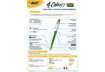 Immagine di Penne a sfera a scatto BIC 4 Colours Fluo M/L 1/1,6 mm assortiti 982868
